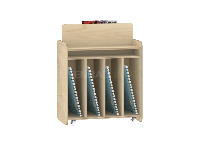 幼兒園家具楓木免漆教學柜 .jpg