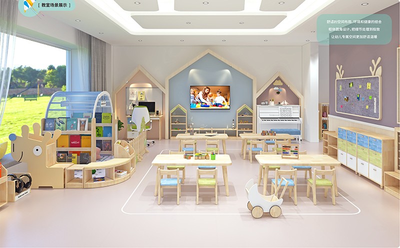 幼兒園家具實木教室活動區角 幼兒園家具實木教室活動區角