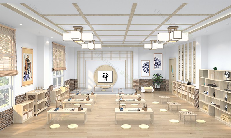 幼兒園家具橡膠木國學室整體.jpg 幼兒園家具橡膠木國學室整體.jpg